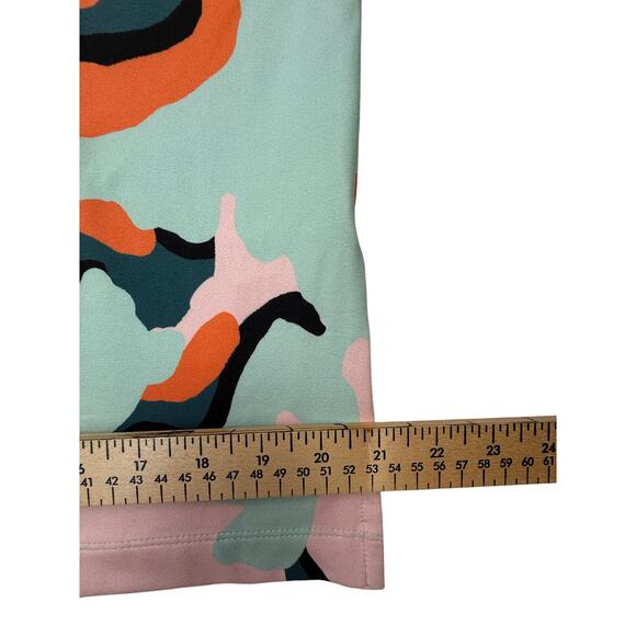 Bad Birdie Powell Quarter Zip Golf Pullover Pink Green Orange Men Size M - Picture 11 of 16